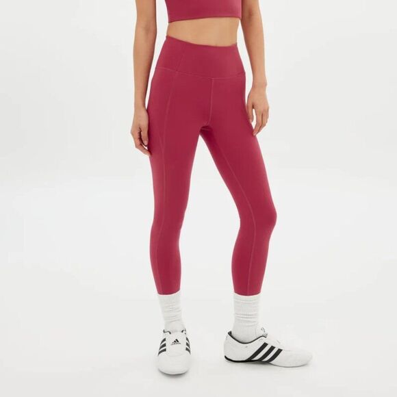 Girlfriend Collective Compressive High Waist Legging Pomegranate Size Medium NWT - Picture 1 of 8